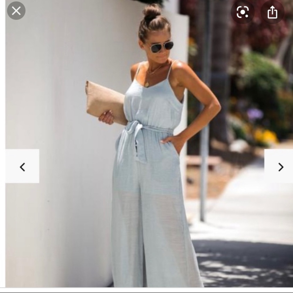 VICI Light Blue Jumpsuit